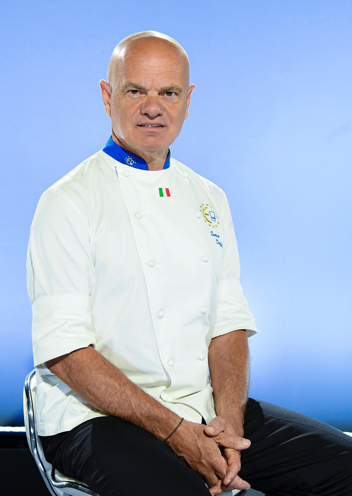 Lo chef Enrico Derflingher