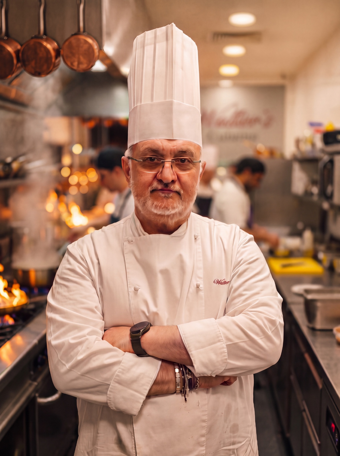 Lo chef Walter Giardinelli