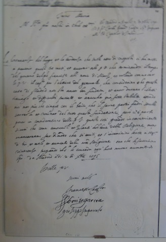 Una lettera autografa di San Francesco Caracciolo