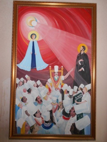 Una tela di Olivo Castracane con San Francesco Caracciolo fra i cuochi